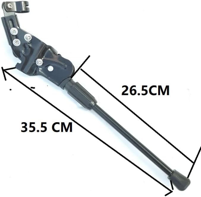 Abo ElGoukh & Maxlerz® Adjustable Side Kickstand for 24” & 26” Bicycles – Heavy-Duty Metal Construction, Anti-Slip Foot, High Stability, Easy Installation for MTB, Hybrid & City Bikes - Image 1